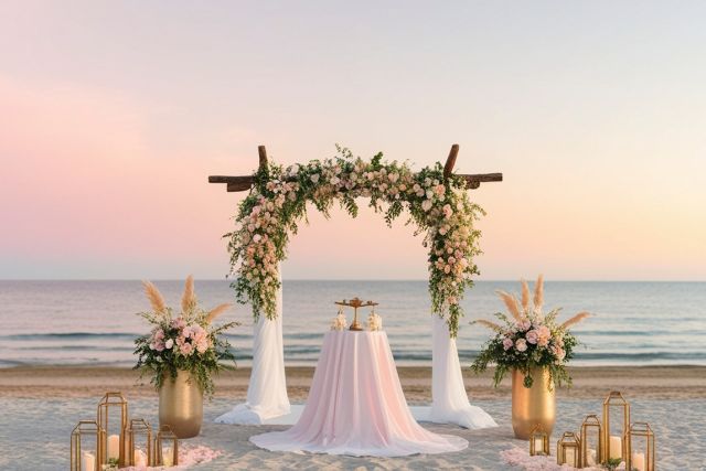 Beach wedding